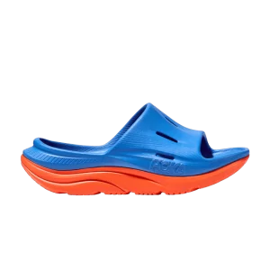 HOKA Ora Recovery 3 Slide Kids 'Coastal Sky Vibrant Orange' Coastal Sky/Bright Orange 1134471 CSVO