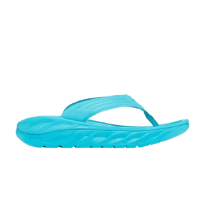 HOKA Ora Recovery Flip Slide 'Scuba Blue' Bellwether Blue 1099675 SBBB