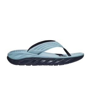 HOKA Ora Recovery Flip Slide 'Stone Blue' Stone Blue/Outer Space 1099675 SBOS