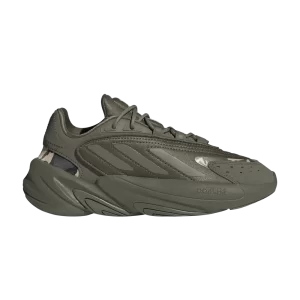 adidas Ozelia Big Kid 'Olive Strata Camo' Sneakers Olive Strata/Olive Strata/Aluminum HQ1607