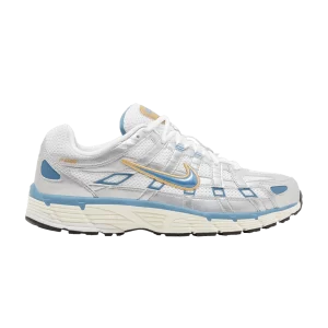 Nike P-6000 'Metallic Silver Aegean Storm' Sneakers White/Metallic Silver/Pale Ivory/Aegean Storm HJ7246 100