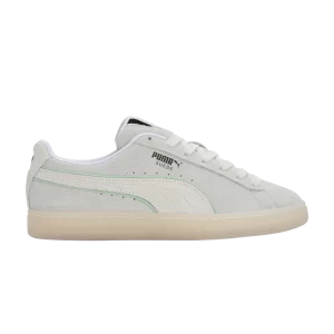 Puma Palm Tree Crew x Suede 'Warm White Green' Sneakers White/Warm white 394626 01