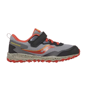 Saucony Peregrine KDZ A/C Big Kid 'Grey Red 'Sneakers Grey/Red/Yellow SK267490