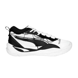 Puma Playmaker Pro 'Courtside - White Black' Sneakers White/Black 378324 01