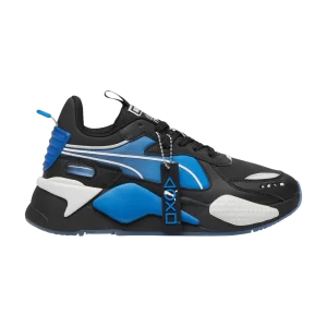 Puma PlayStation x RS-X Big Kid 'Black Team Royal 'Sneakers Black/Team Royal 396657 02