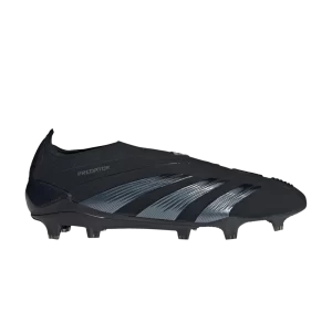 adidas Predator 24 Elite Laceless FG 'Base Black Pack' Black/Carbon/Black IE1807