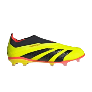 adidas Predator 24 Elite Laceless FG J 'Energy Citrus Pack' Team Sunny Yellow/Black/Sunny Red IG7752