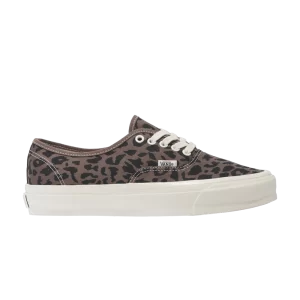 Vans Premium Authentic 44 'Leopard' Sneakers Deep taupe/Black VN000CQALPR