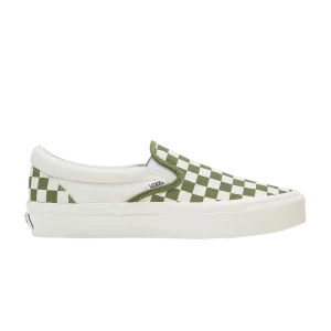 Vans Premium Slip-On 98 'Checkerboard - Pesto Green' Pesto green VN000CSECIB