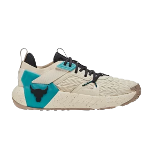 Under Armor Project Rock 6 'Brown Teal' Sneakers Brown 3026534 200