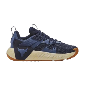 Under Armor Project Rock 6 GS 'Hushed Blue White Clay' Sneakers Matt blue/White clay 3026536 400