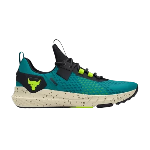 Under Armor Project Rock BSR 'Circuit Teal Black' Sneakers Teal Outline/Black/Yellow High Security 3027344 300