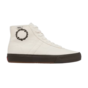 Vans Quasi Skateboards x Gilbert Crockett High Decon 'Cream Brown' Sneakers White VN0007QVTBD