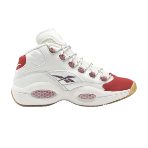 Reebok Question Mid 'Vintage Red Toe' Sneakers Chalk White/Red IG2653