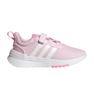 adidas Racer TR21 Little Kid 'Clear Pink' Clear Pink/Zero Metallic/Ray Pink HP6168