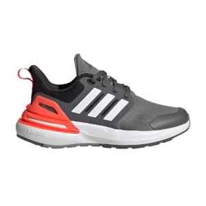 adidas RapidaSport Bounce J 'Grey Solar Red' Gray Three/White Cloud/Gray Five HP6130