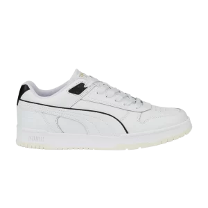 Puma RBD Game Low 'White Black Gold' Sneakers White/Black/Gold 386373 01