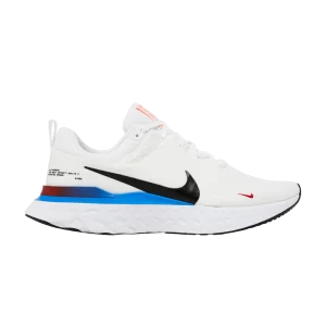 Nike React Infinity Run Flyknit 3 'White Photo Blue Red' White/Photo Light Blue/University Red/Black FJ3994 100