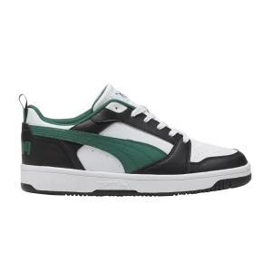 Puma Rebound V6 Low 'Black Vine' Sneakers Black/White/Vine 392328 23