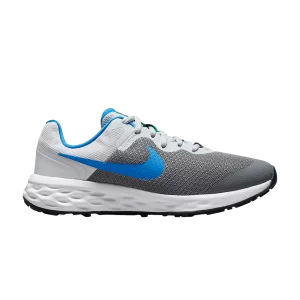 Nike Revolution 6 GS 'Cool Gray Photo Blue' Cool Grey/Deep Royal Blue/Pure Platinum/Photo Blue DD1096 008