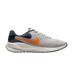 Nike Revolution 7 'Light Iron Ore Total Orange' Light Iron Ore/Blue Thunder/Sail/Total Orange FB2207 009