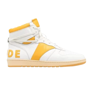 Rhude Rhecess High 'White Yellow' Sneakers White/Yellow RHPS23FO03489500 0500