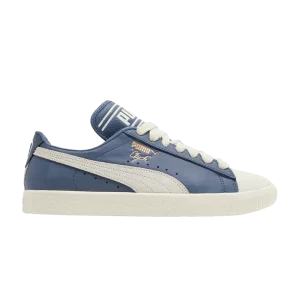 Puma Rhuigi x Clyde 'Inky Blue' sneakers Primordial/Primordial/Blue color 393305 02