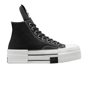 Converse Rick Owens x DRKSHDW DBL DRKSTAR Chuck 70 High 'Black' Sneakers Black/Egret/White A04954C