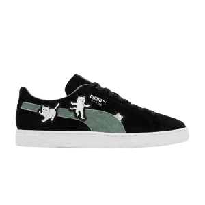 Puma RIPNDIP x Suede 'Lord Nermal – Black Eucalyptus 'sneakers Black/Eucalyptus 393872 01