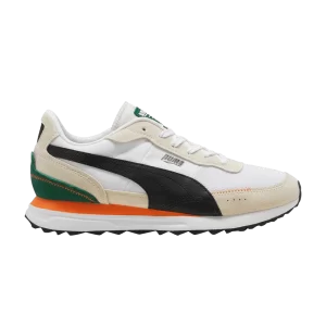 Puma Road Rider SD 'Warm White Orange Green' Sneakers Warm White/Black 397377 01