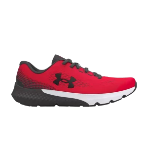 Under Armor Rogue 4 AL PS 'Red Castlerock' Sneakers Red/Castlerock/Black 3027107 600