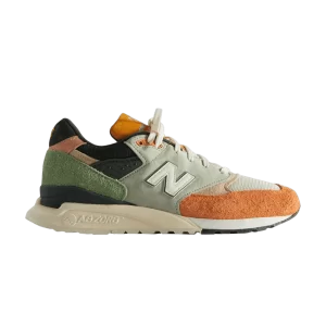 Sneakers New Balance Ronnie Fieg x Frank Lloyd Wright Foundation x 998 Made in USA 'Broadacre City – Apricot 'Aloe Wash/Apricot Buff U998KT1