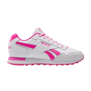 Reebok Royal Glide Big Kid 'White Laser Pink' Sneakers Shoes White/Pure Grey/Laser Pink 100074629