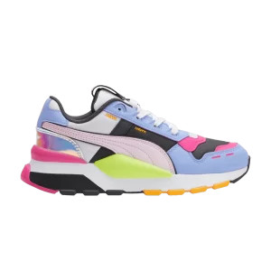 Puma RS 2.0 Jr 'Glowing Up' Sneakers Asphalt/Electro Purple/Pearl Pink 392394 01