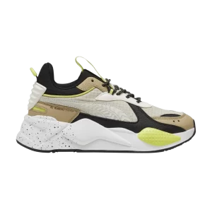 Puma RS-X Big Kid 'Cross-Country Biker' Sneakers Warm White/Prairie Tan 395617 01