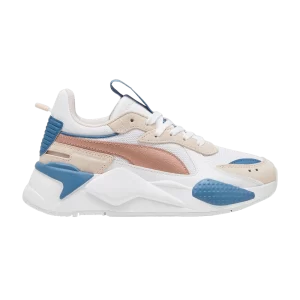 Puma RS-X Metallic Big Kid 'White Island Pink' Sneakers White/Pink Island 391984 08