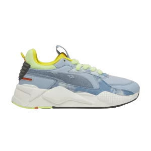 Puma RS-X 'Spring Clean' sneakers Blue Wash/Filtered Ash/Fresh Pear 393549 01