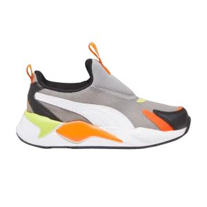 Puma RS-X3 Slip-On Little Kid 'Concrete Gray Rickie Orange' Sneakers Gray Concrete/Ricky Orange 309676 11