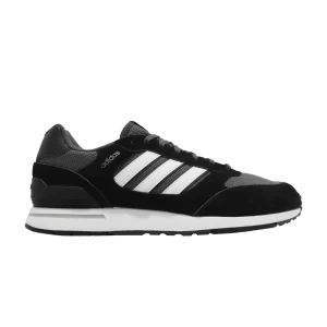 adidas Run 80s 'Black White' Sneakers Black/Cloud White/Six Gray GV7302