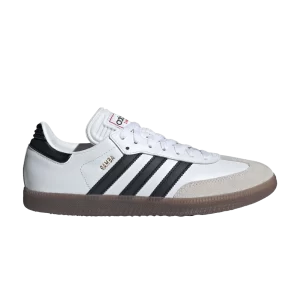 adidas Samba Indoor 'White Black Gum' Sneakers Cloud White/Black/Bright Red IH6001