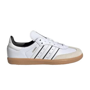 adidas Samba OG C 'Double White Black Gum' Sneakers White cloud/White color/Black color IH5649