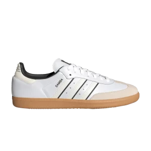 adidas Samba OG 'Double White Black Gum' Sneakers White cloud/White color/Black color ID1480