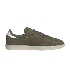 adidas Samba 'Olive Strata' Sneakers Olive Strat/White Core/Aluminum IG9682