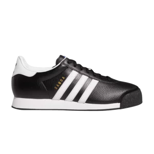 adidas Samoa 'Core Black' Sneakers Black/Cloud White/Metallic Gold 19351