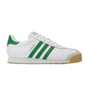 adidas Samoa 'White Green' Sneakers Cloud White/Green/White Color JH9078