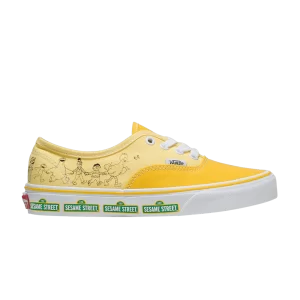 Vans Sesame Street x Authentic 'Sesame Street Family' Sneakers Yellow VN0009PVYLW