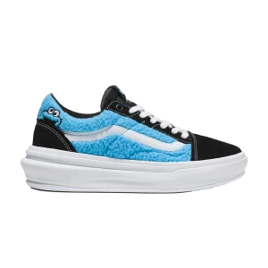 Vans Sesame Street x Old Skool Overt Comfycush 'Cookie Monster' Sneakers Blue/Black VN0A7Q5EY40