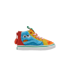 Vans Sesame Street x Sk8-Hi Zip Toddler 'Cookie Monster 'Sneakers Multicolor VN000C4PBMC