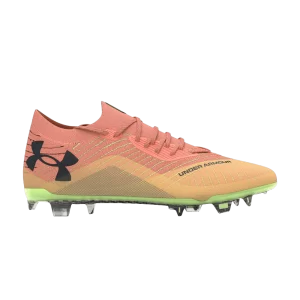 Under Armor Shadow Elite 2 FG 'Flare Orange Morph Green' Sneakers Orange/Morph Green/Black 3027239 800