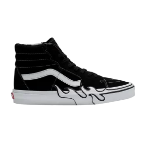 Vans Sk8-Hi 'Flame – Black 'Sneakers Black/White VN0005UJBZW